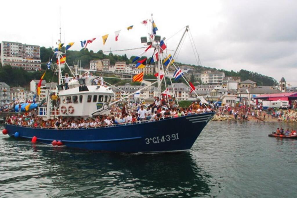 A Bruxo Fonte 8 Pzs 2 Banos Full Reg Vut38509 Apartman Luarca Kültér fotó